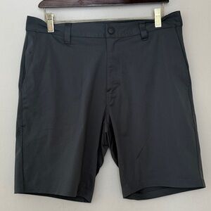 Rhone Mens Size 32 Gray Activewear Button Zip Pants Athleisure Basic